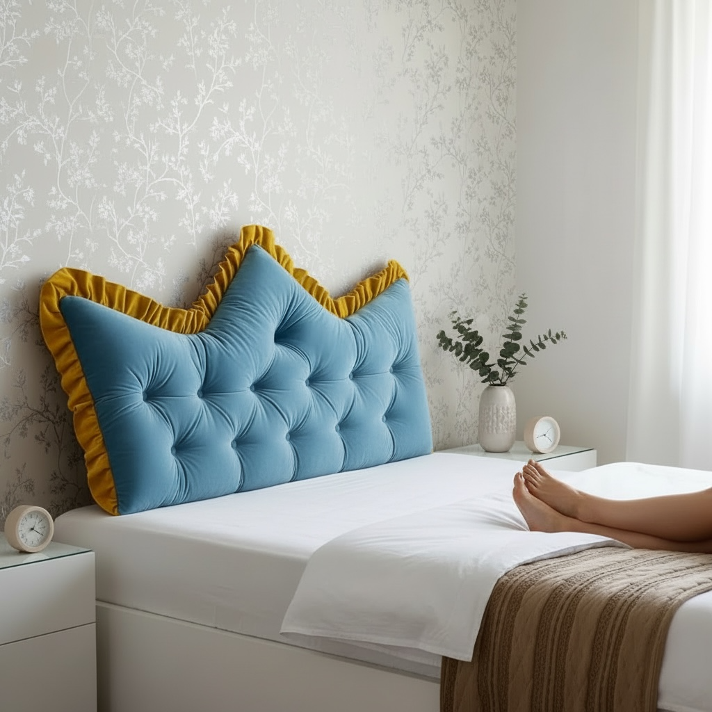 Princess Crown Headboard Pillow
