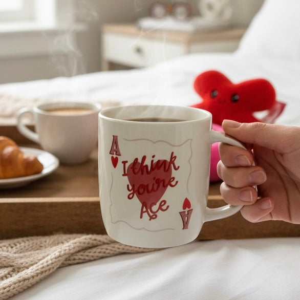 ‘I Think You’re Ace’ Mug & Plushy Gift Box