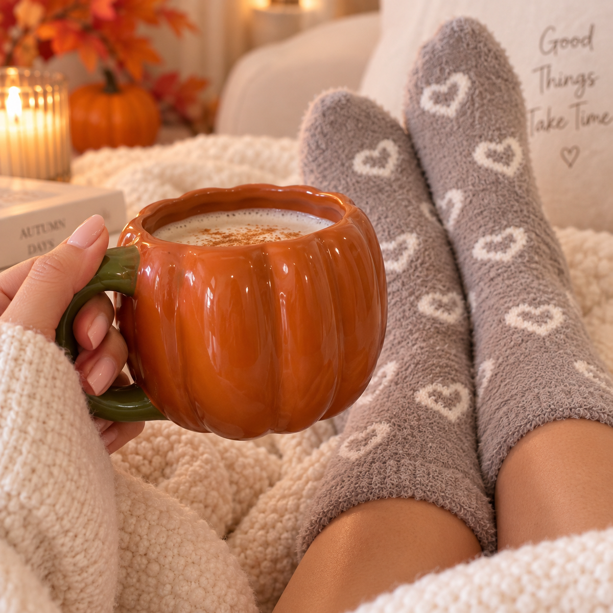 Autumn Cosy Gift Set for Her – Luxury Gift Box