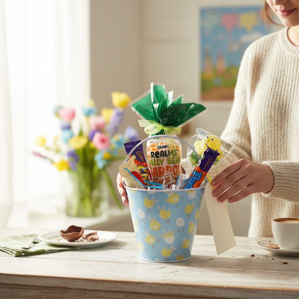 Easter Sweet Treats Tin Bucket