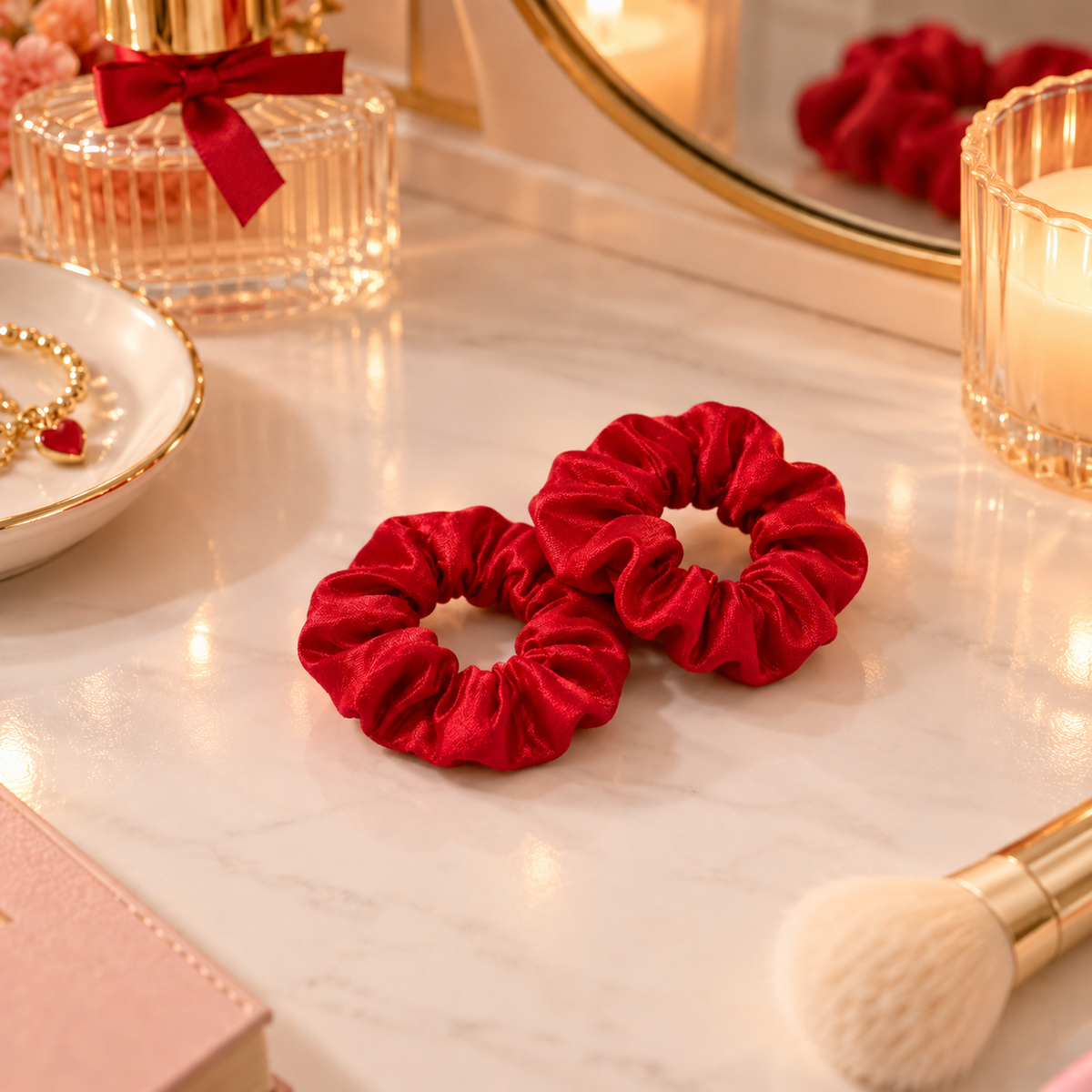 Red Bow Christmas Letterbox Gift Set for Her