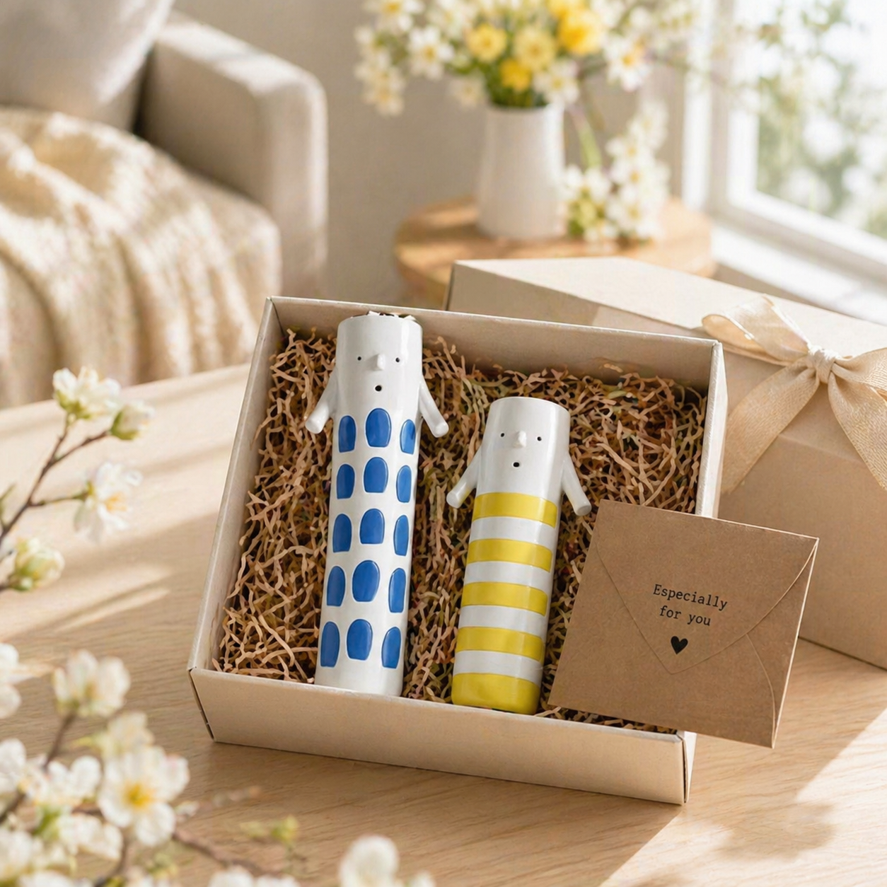 Cute & Quirky Vase Gift Set – Trending Home Décor Gifts