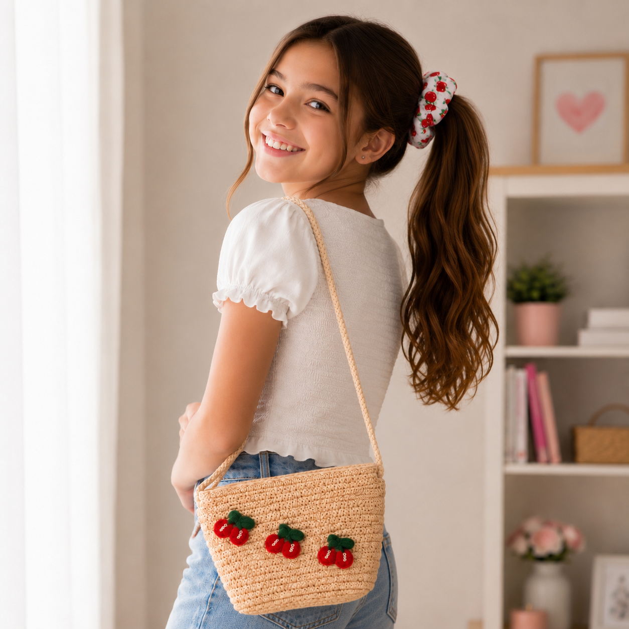 Cherry Princess Gift Box – Personalised Cherry-Themed Gift Set for Girls