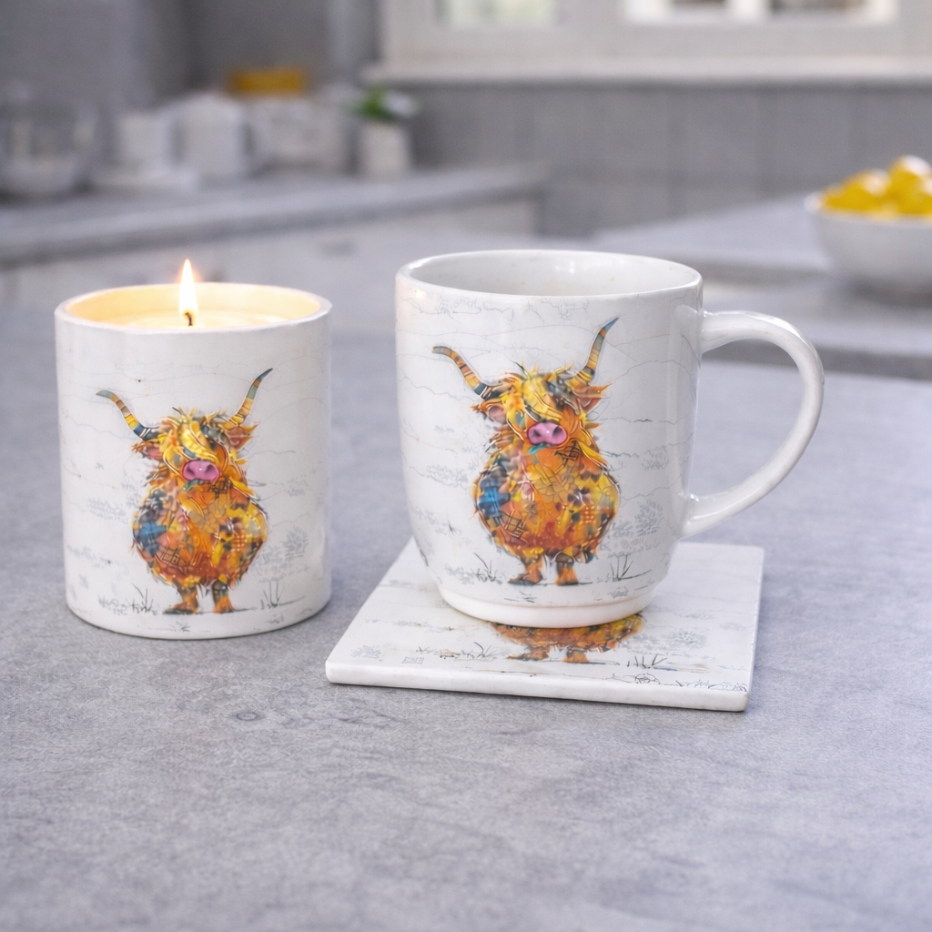Highland Cow Luxury Gift Set