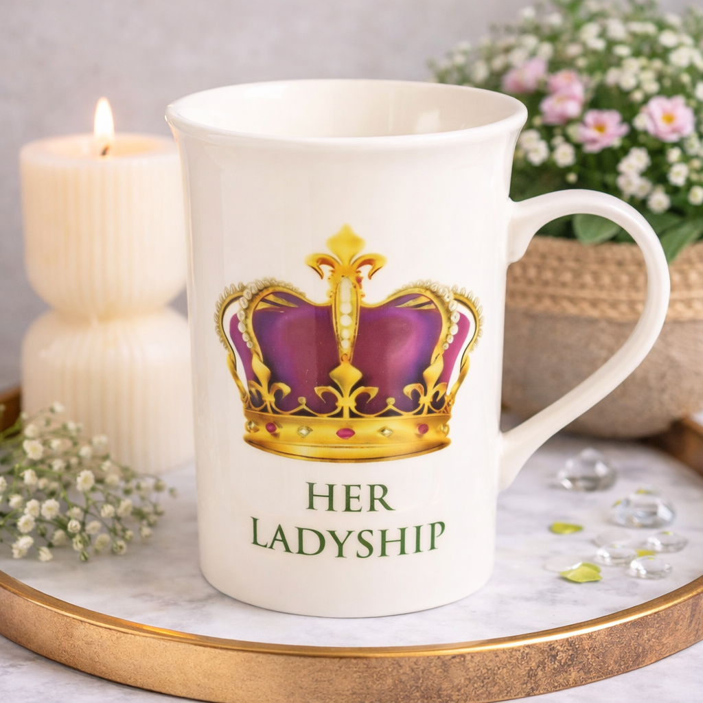 Porcelain Lordship & Ladyship Mugs