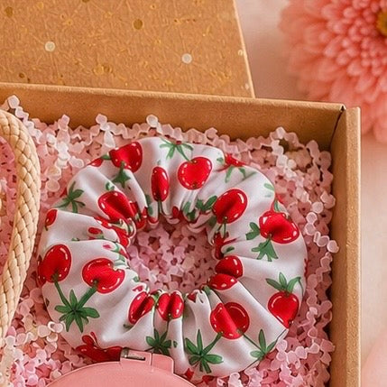 Cherry Princess Gift Box – Personalised Cherry-Themed Gift Set for Girls