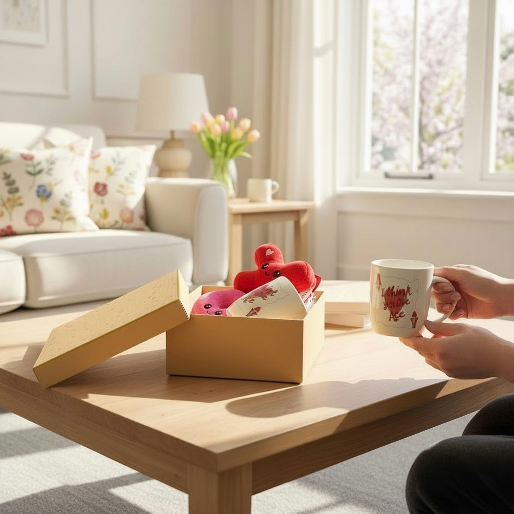 ‘I Think You’re Ace’ Mug & Plushy Gift Box