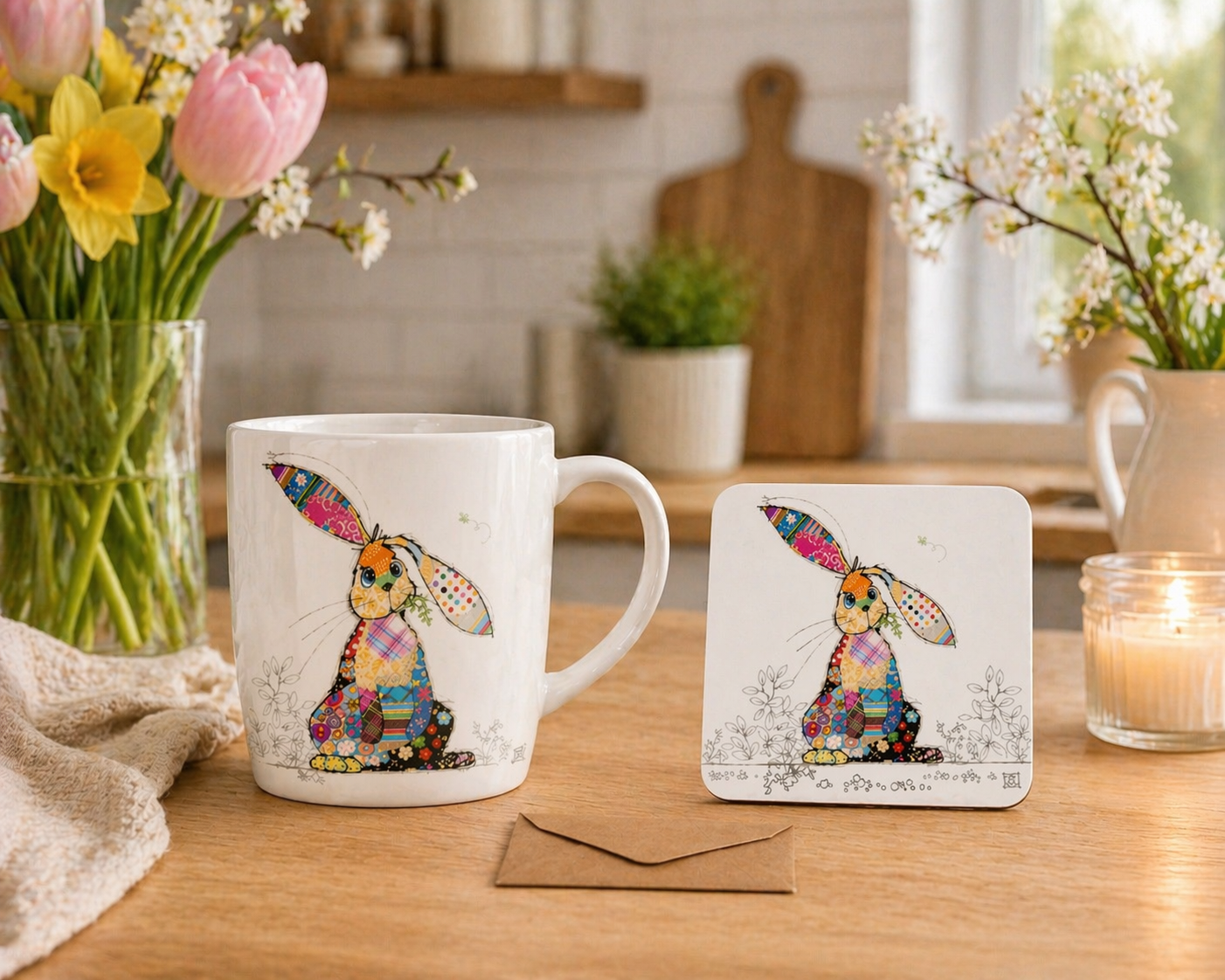 Rabbit Mug & Coaster Gift Set – The Perfect Thoughtful Gift