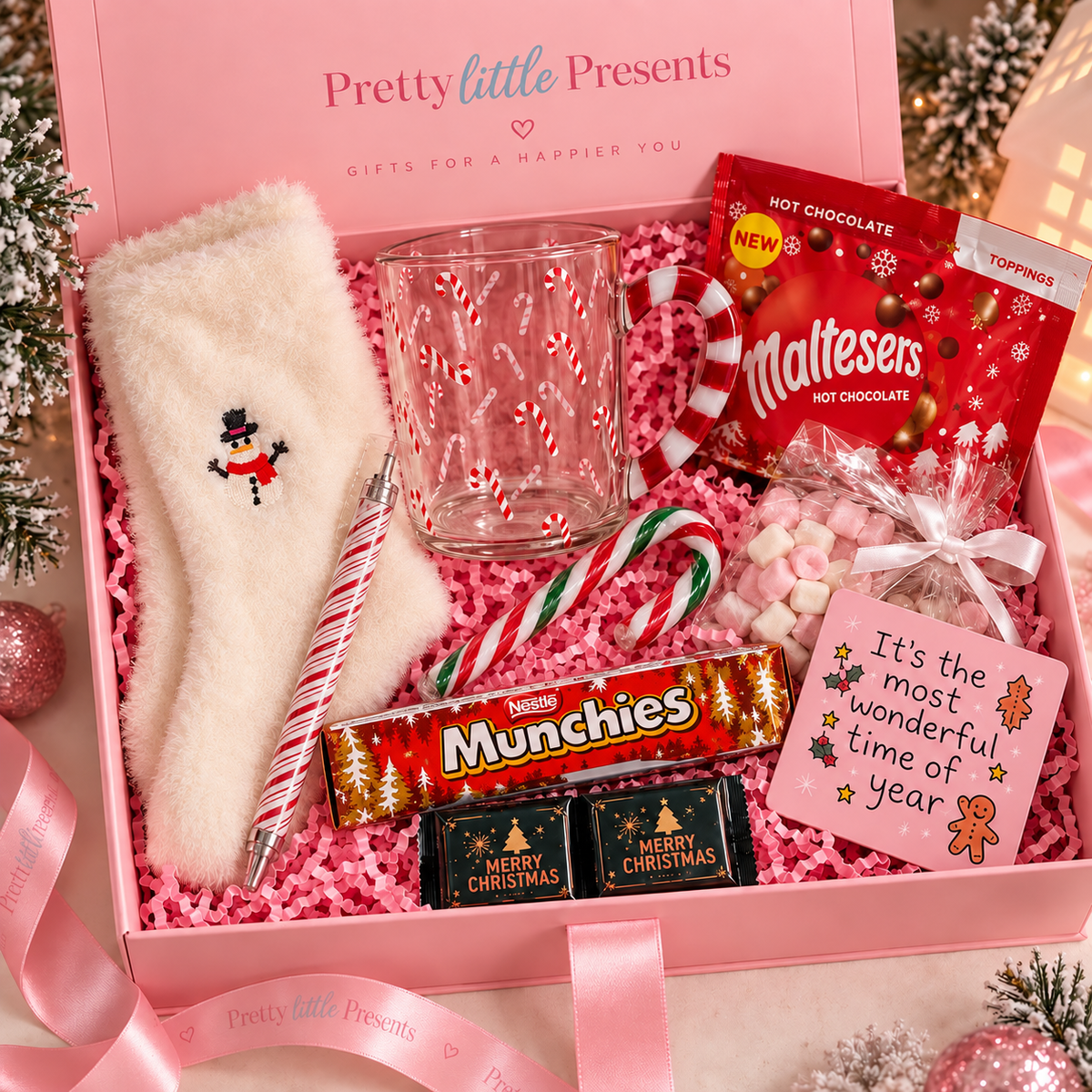 Cosy Christmas Treat Box for Her