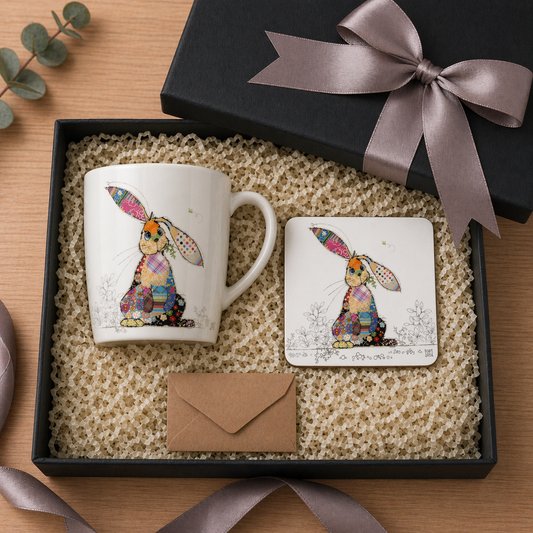 Rabbit Mug & Coaster Gift Set – The Perfect Thoughtful Gift