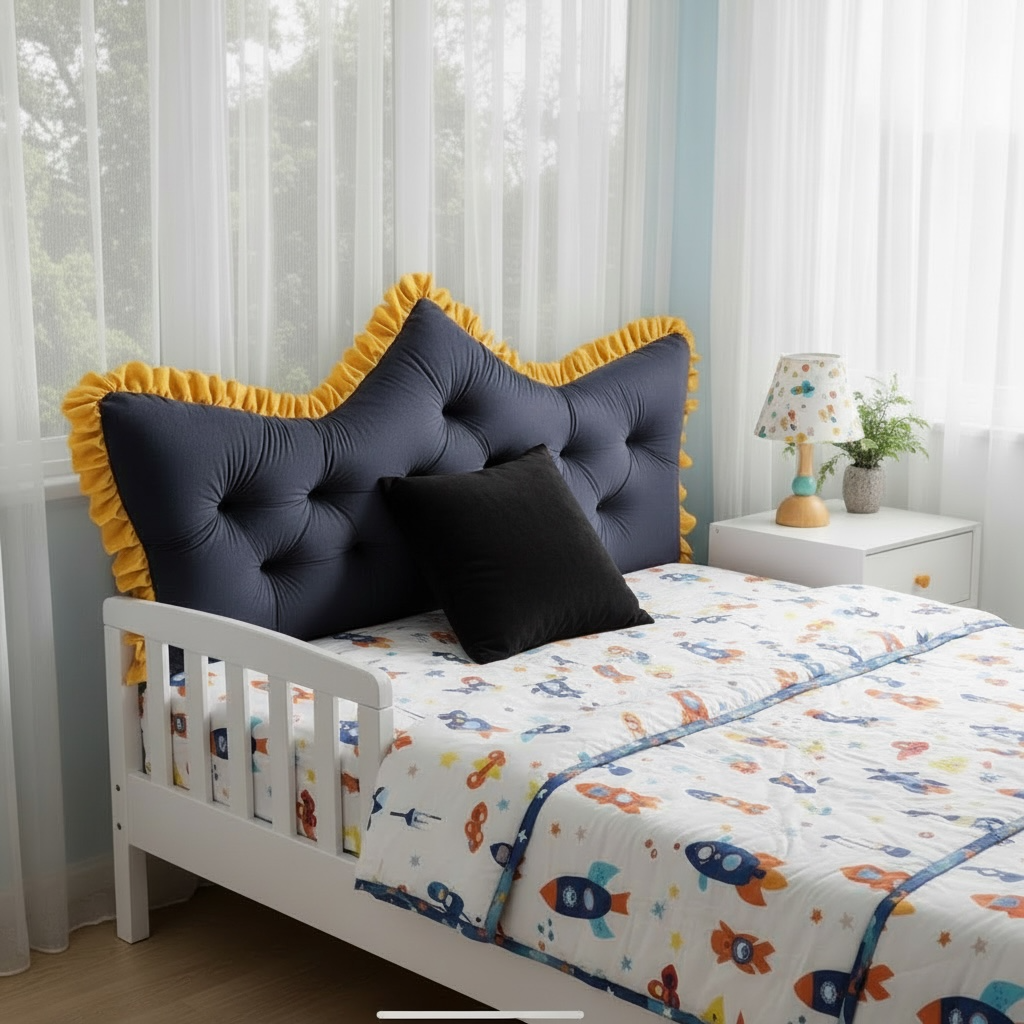 Princess Crown Headboard Pillow