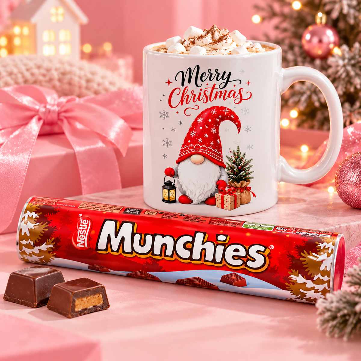 Merry Gonkmas Christmas Gift Set for Her |