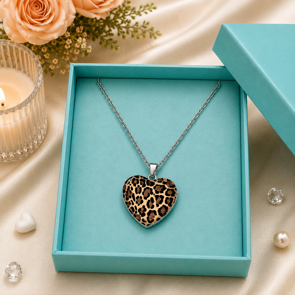 Little Miss Leopard Print Gift Set