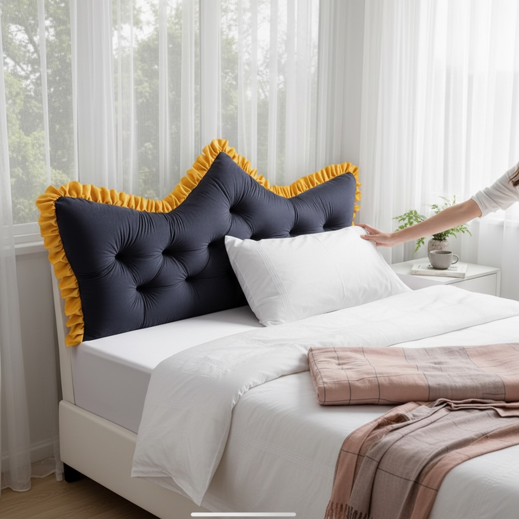 Princess Crown Headboard Pillow