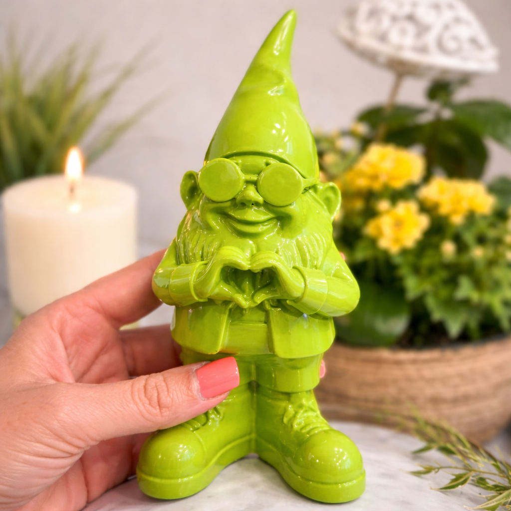 Colour Pop Heart Hand Gnomes