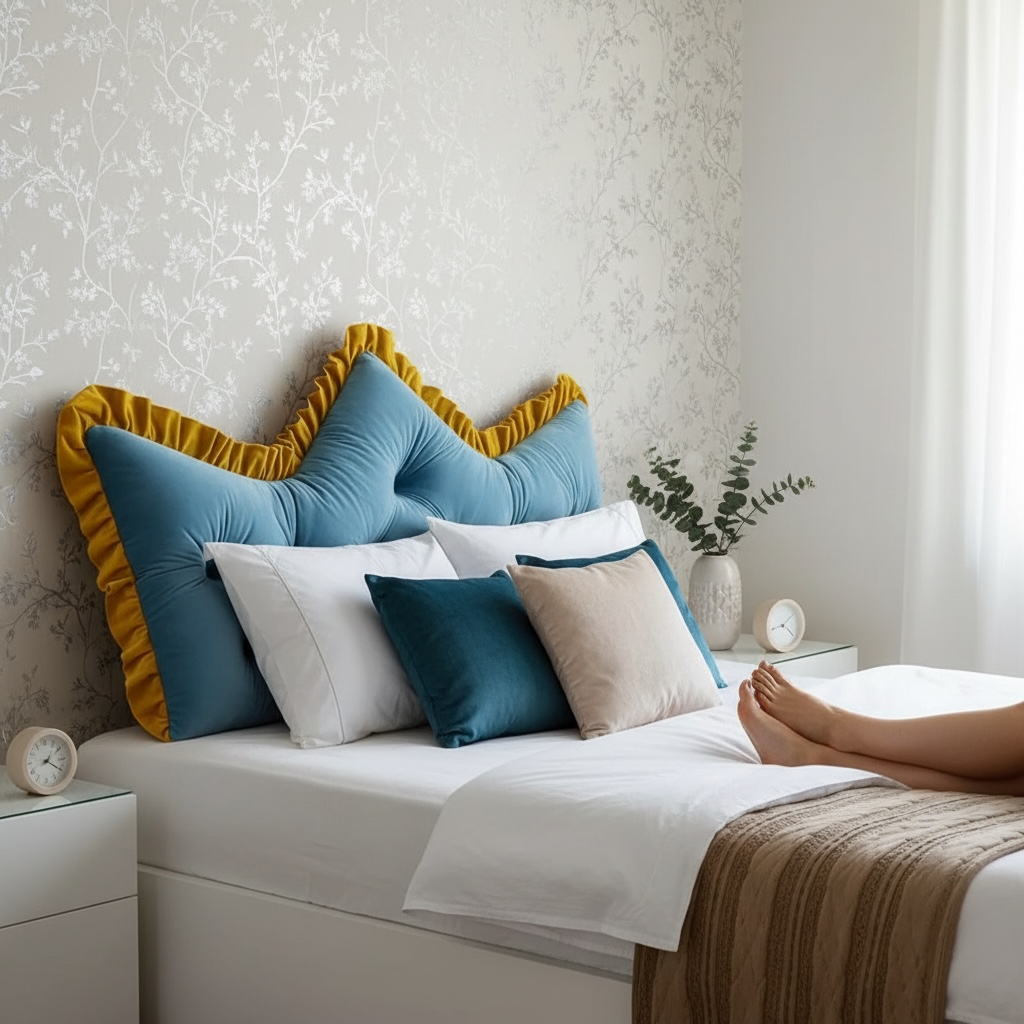 Princess Crown Headboard Pillow