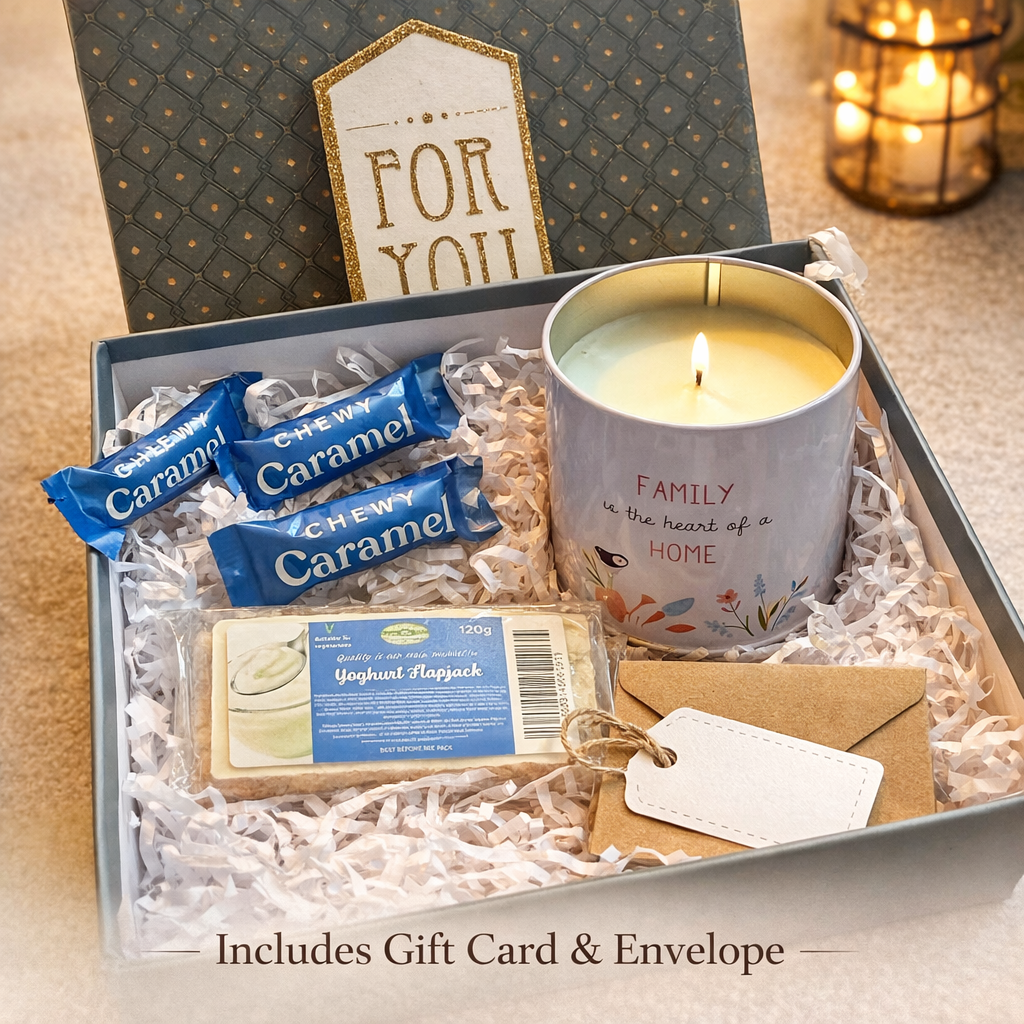 Candle, Cake & Comfort Gift Box