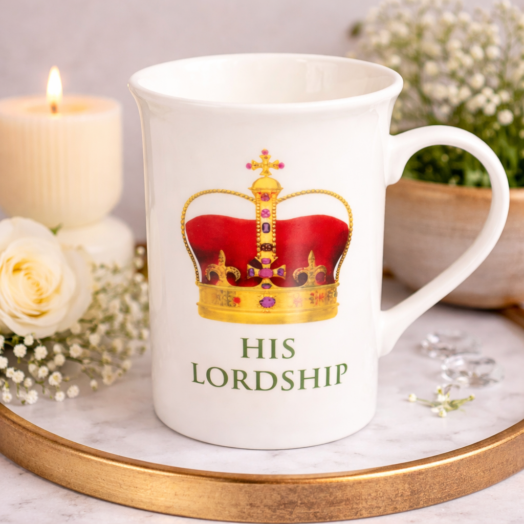 Porcelain Lordship & Ladyship Mugs