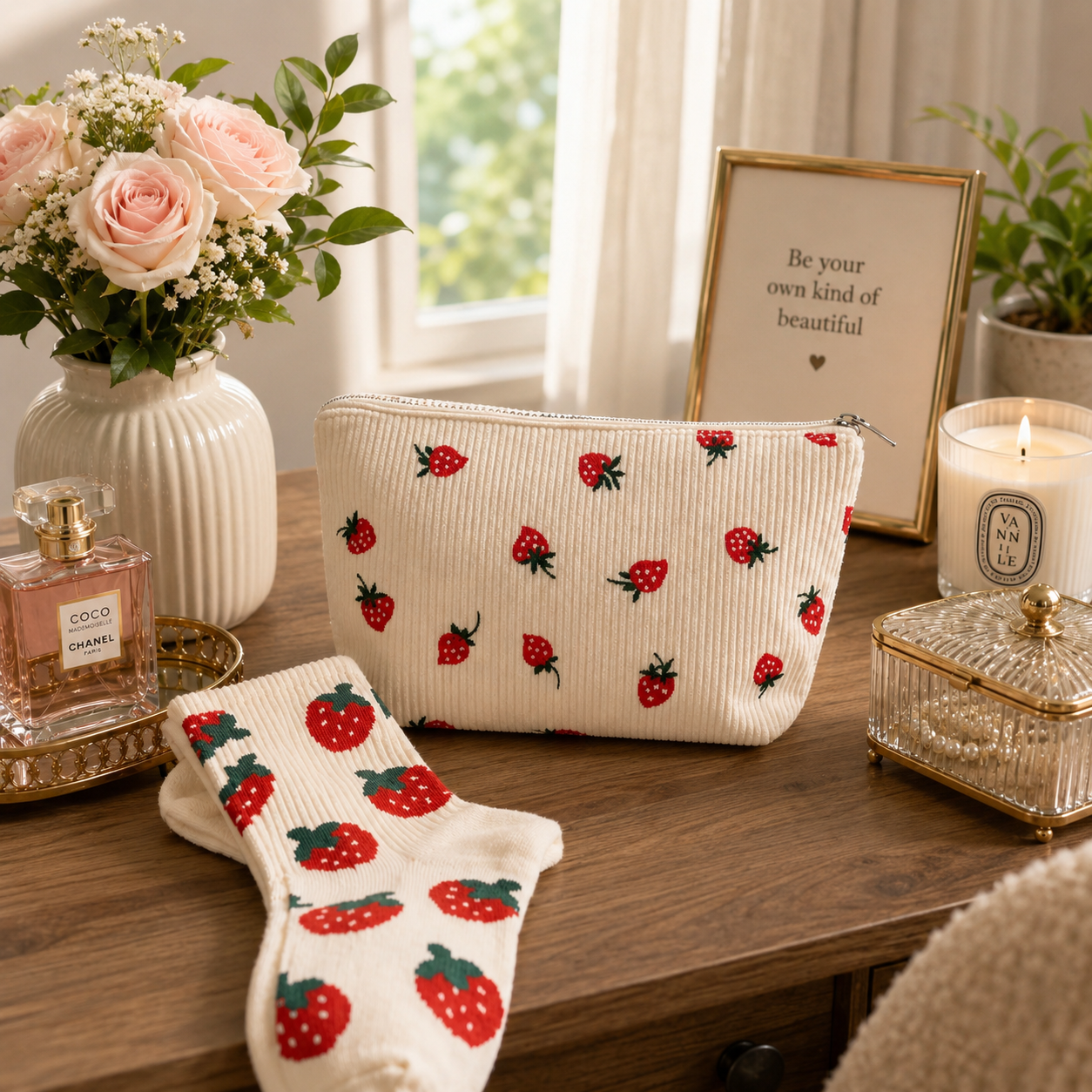 Strawberry Summer Girl Gift Set