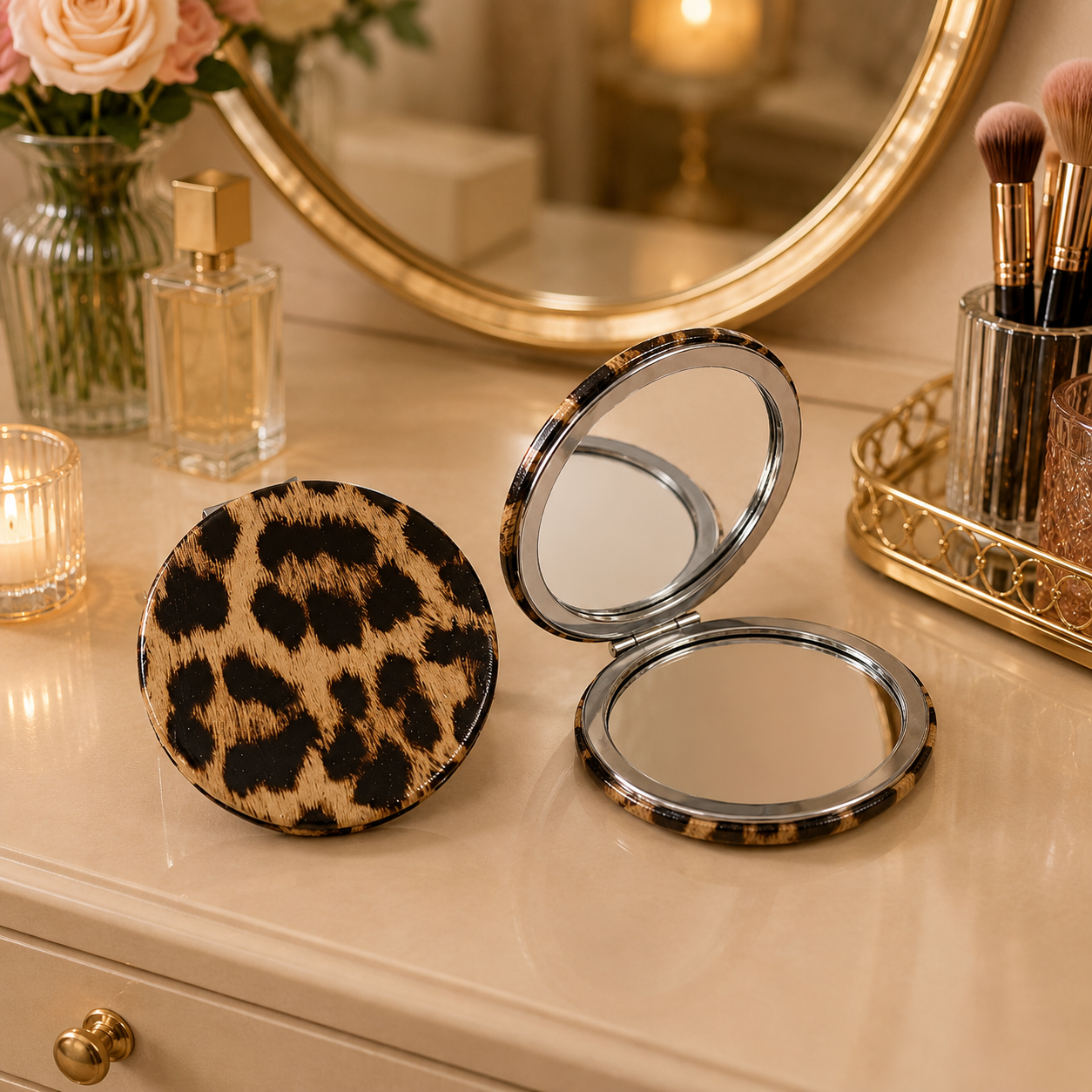 Little Miss Leopard Print Gift Set