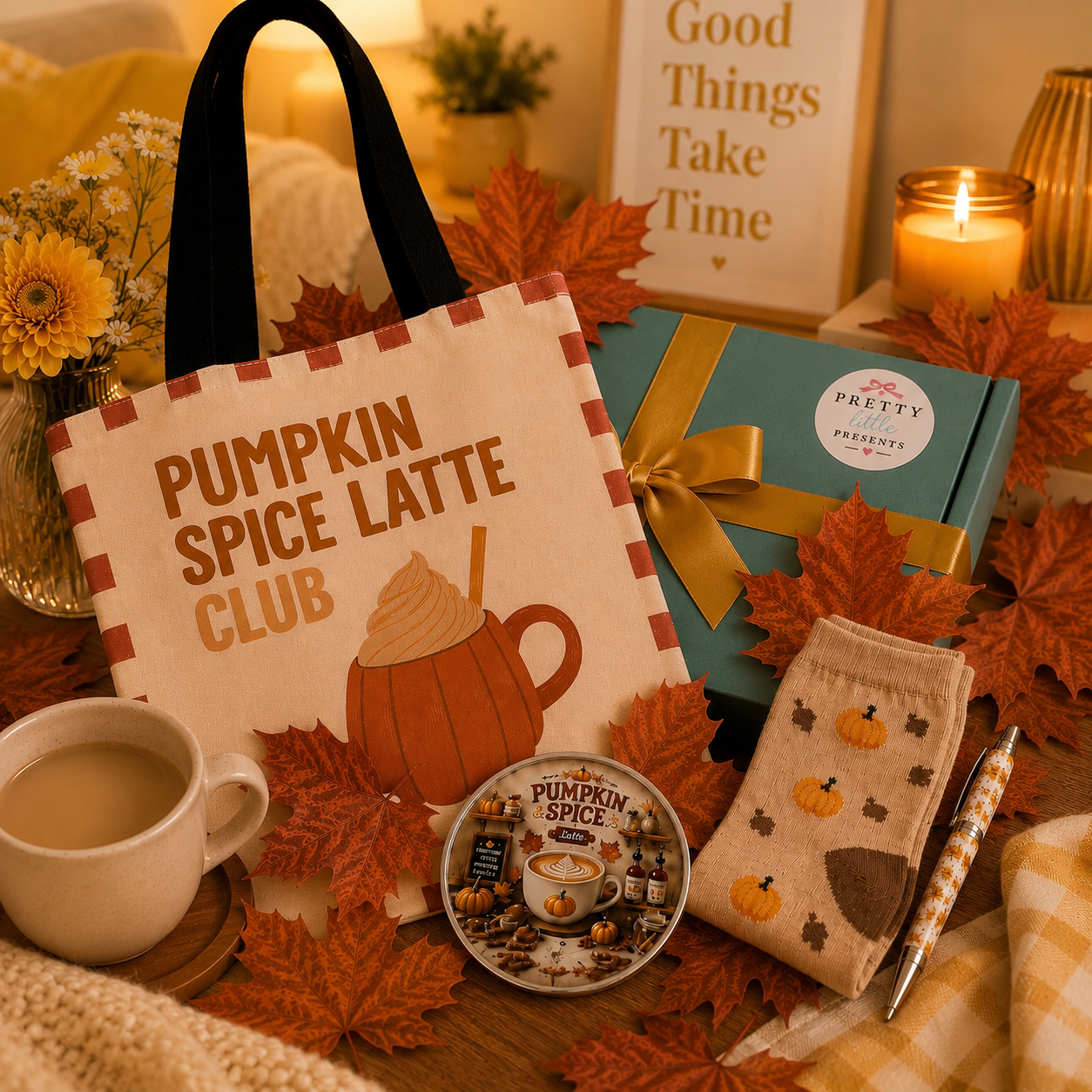 Pumpkin Spice Latte Club Letterbox Gift Set