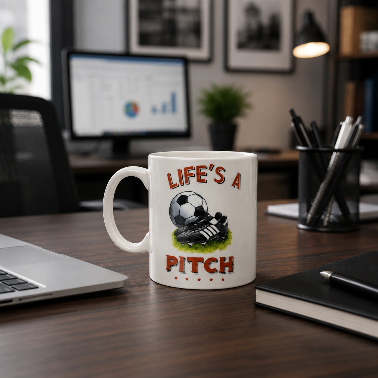 Football Gift Set for Him – Mug & Funny Socks Gift Box
