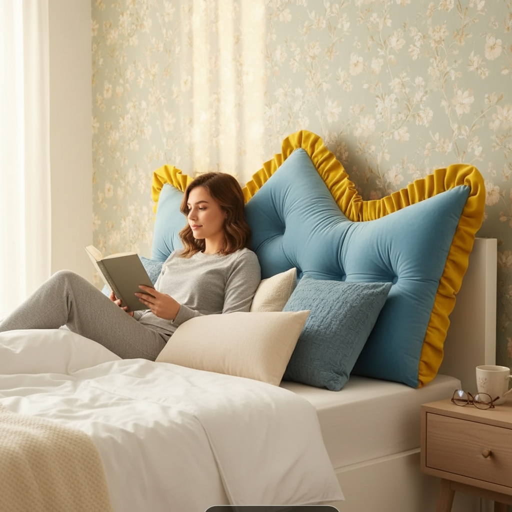 Princess Crown Headboard Pillow