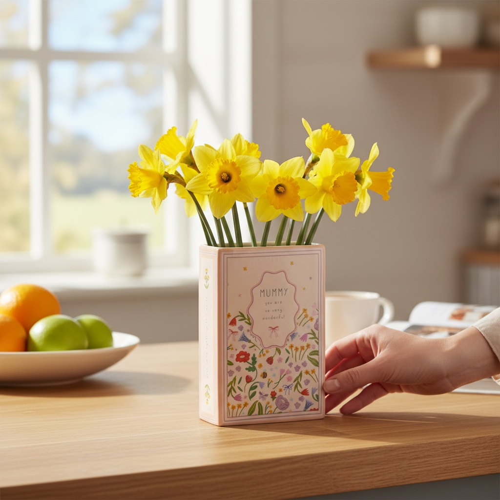 “Mummy You Are So Very Wonderful” Book Vase