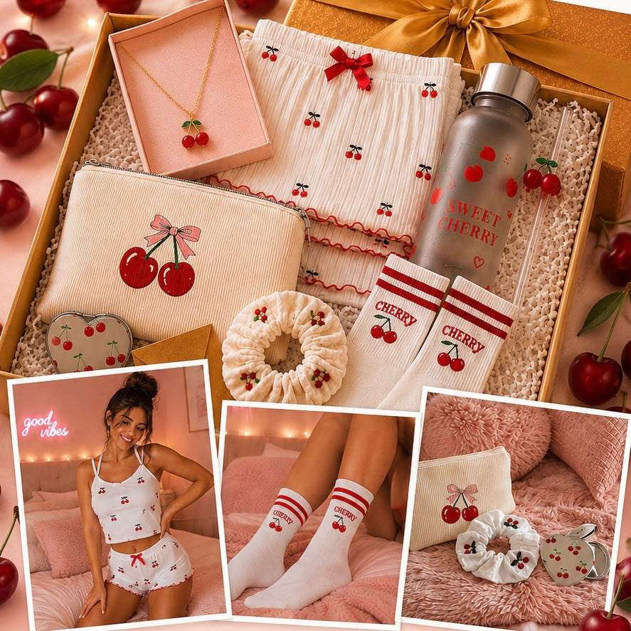 Cherry Girl Holiday Essentials Gift Set