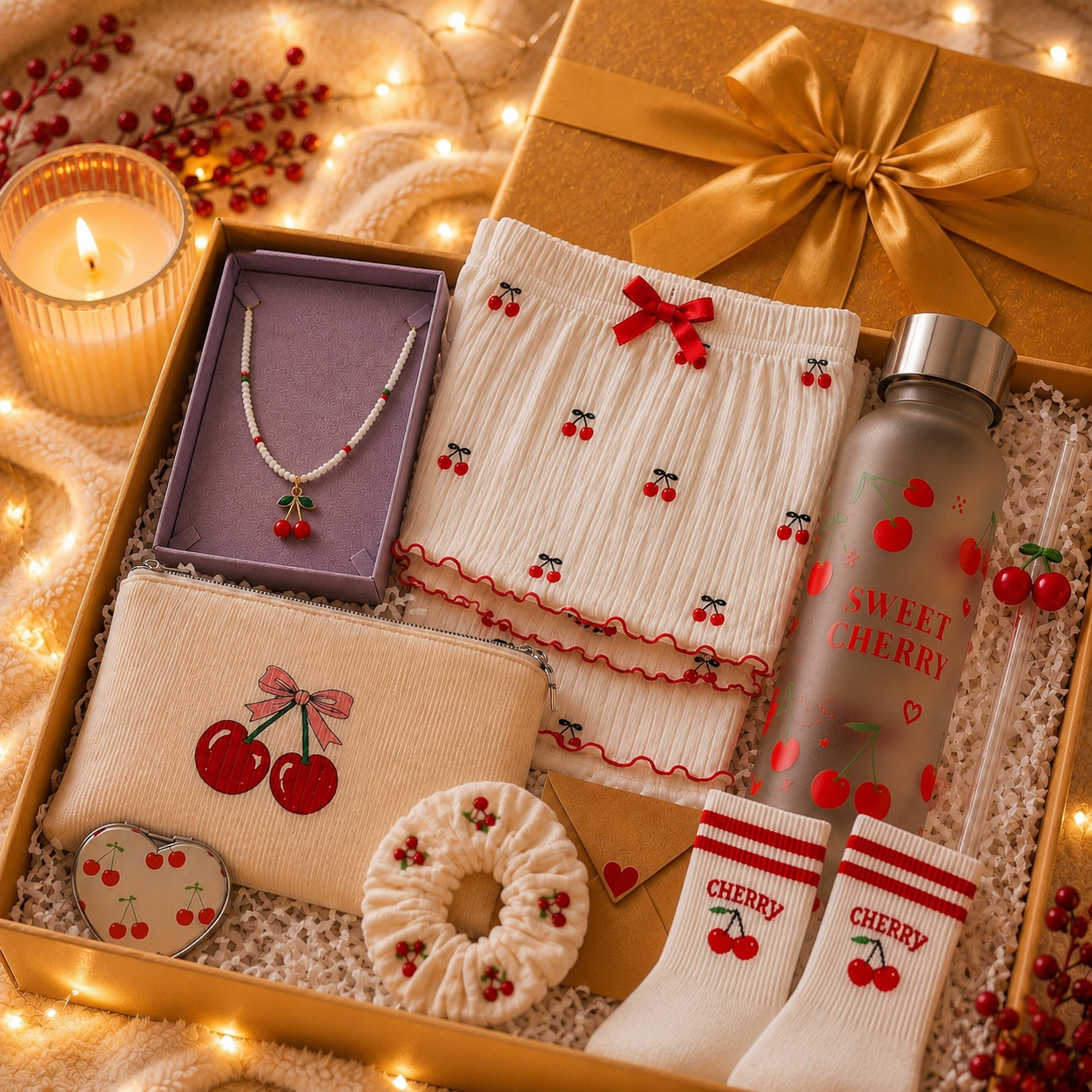 Cherry Girl Holiday Essentials Gift Set