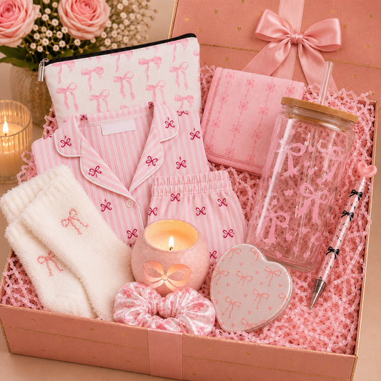 Bow Gift Set – Luxury Pamper Gift Box