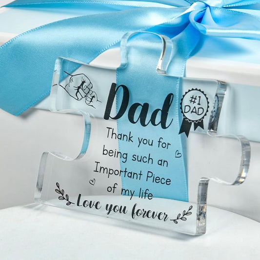Gift For Dad - Jigsaw Puzzle Piece