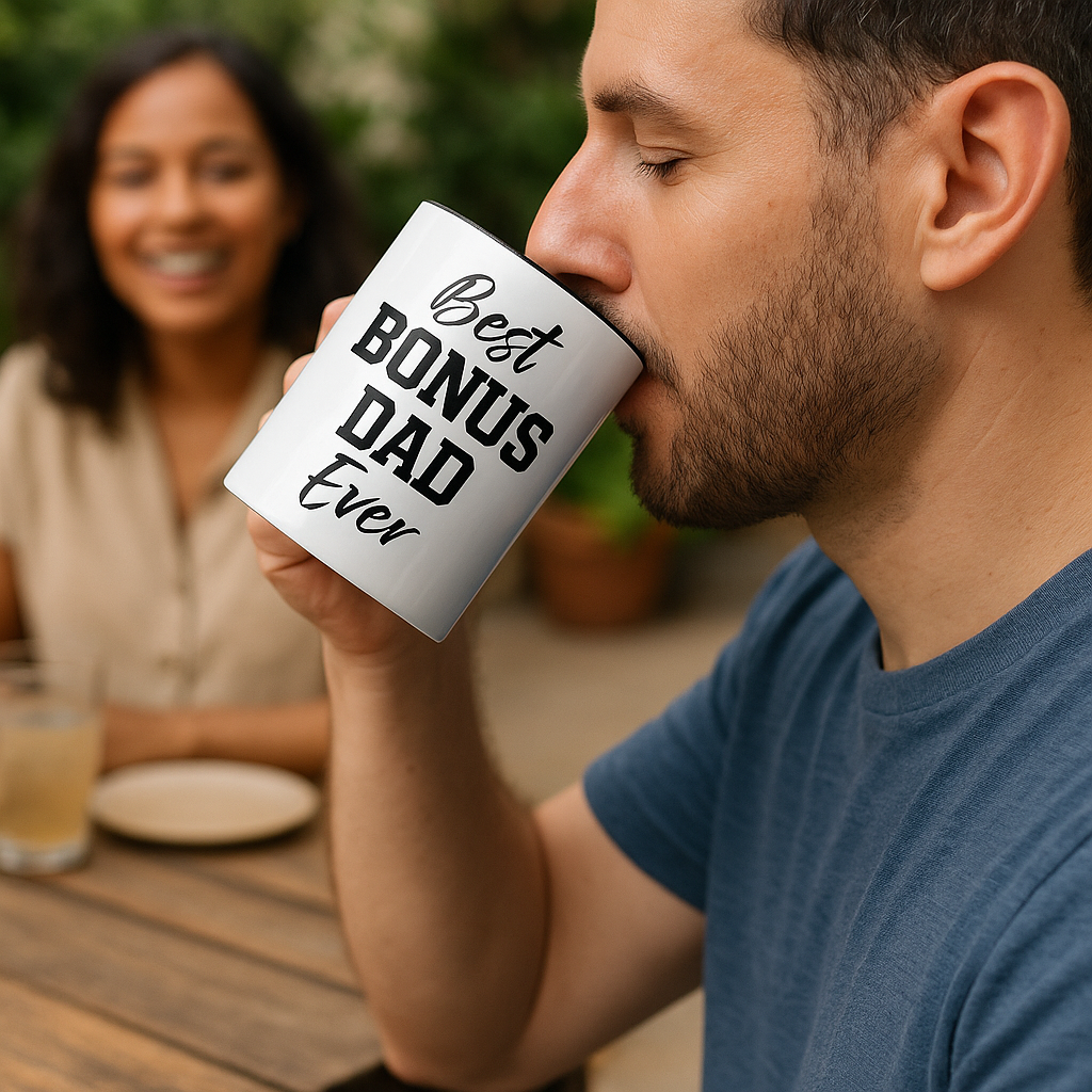 Best Bonus Dad Ever Slogan Mug