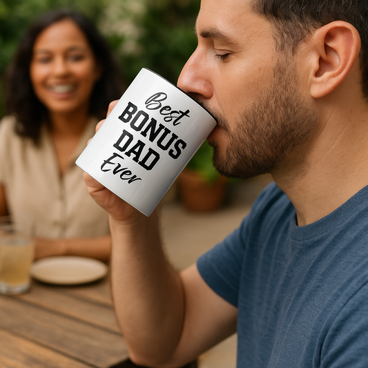 Best Bonus Dad Ever Slogan Mug