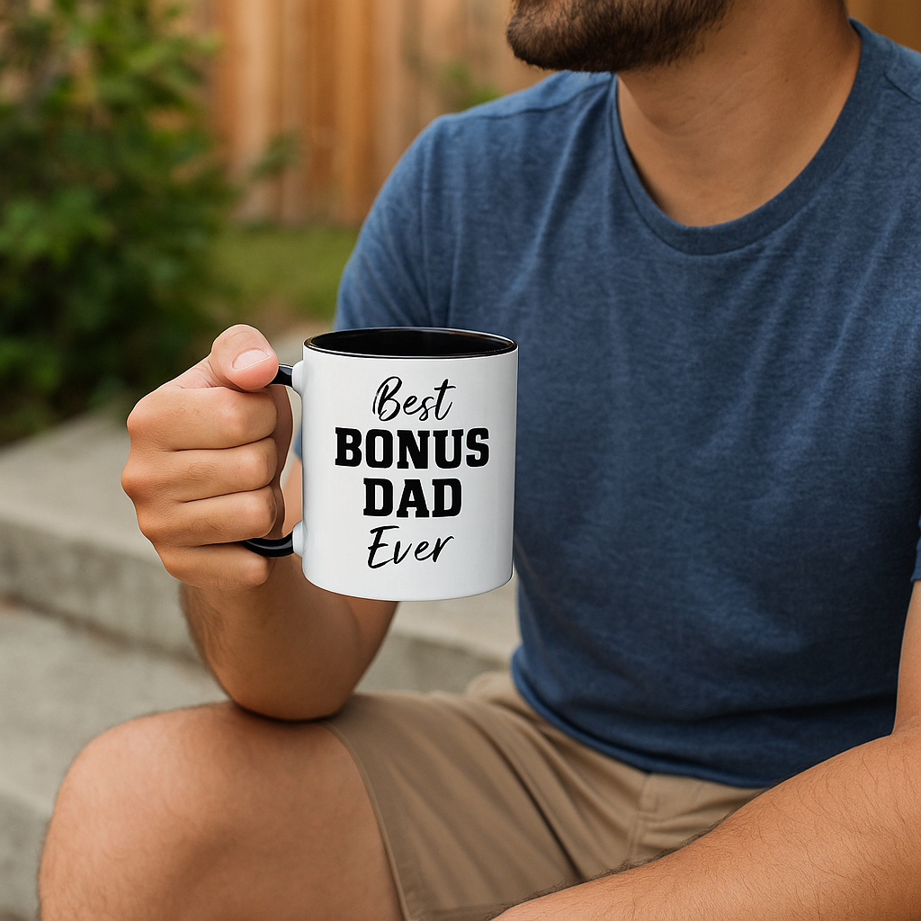 Best Bonus Dad Ever Slogan Mug
