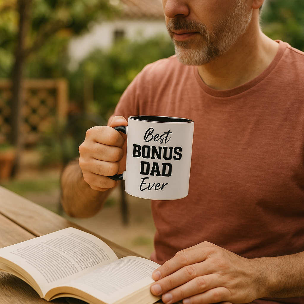 Best Bonus Dad Ever Slogan Mug