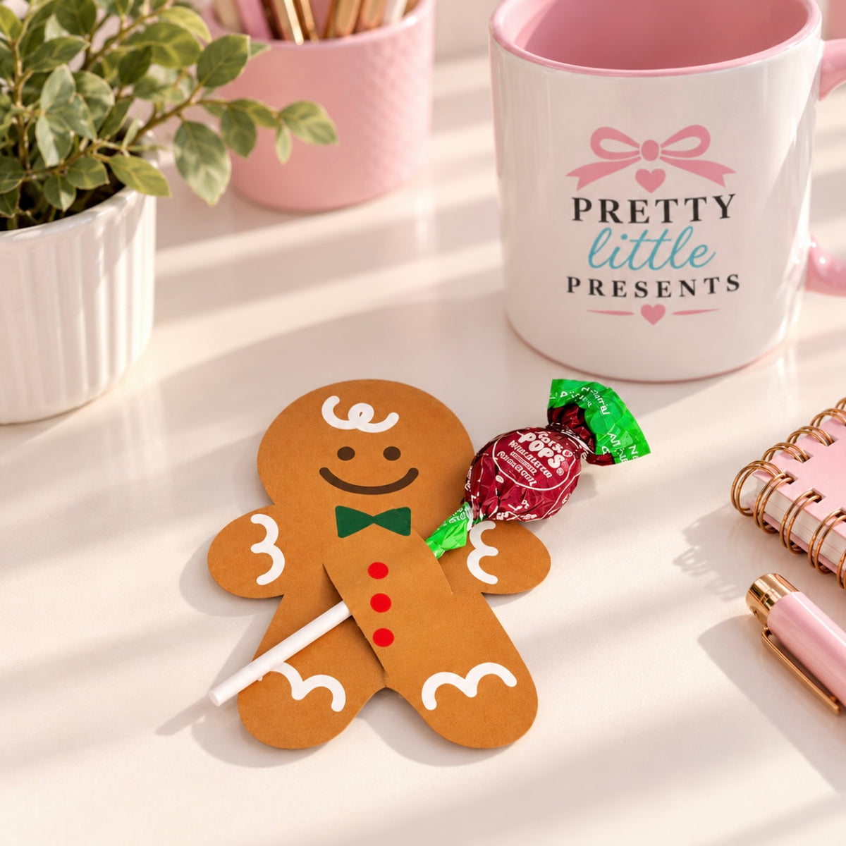 Kids’ Gingerbread Christmas Gift Box