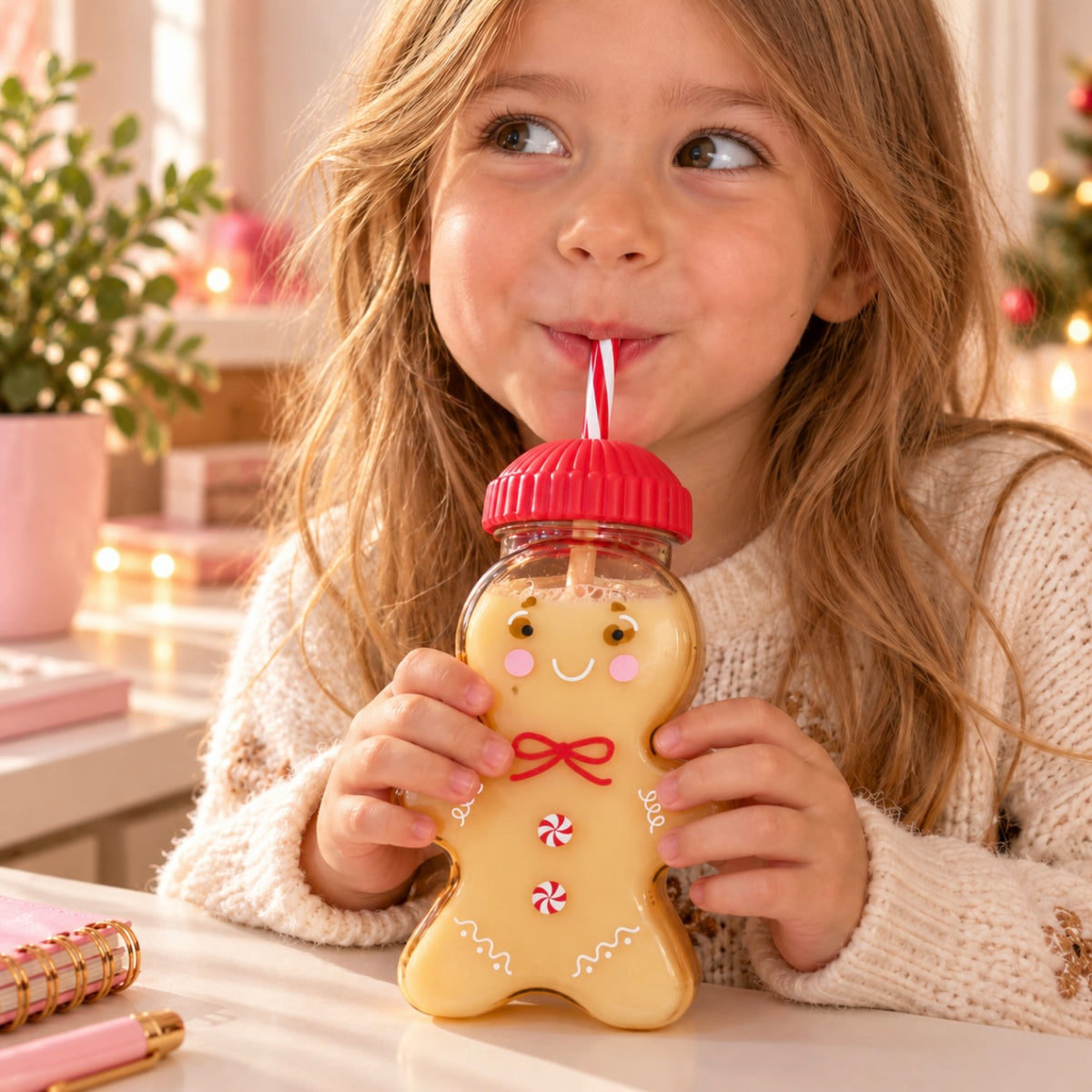Kids’ Gingerbread Christmas Gift Box