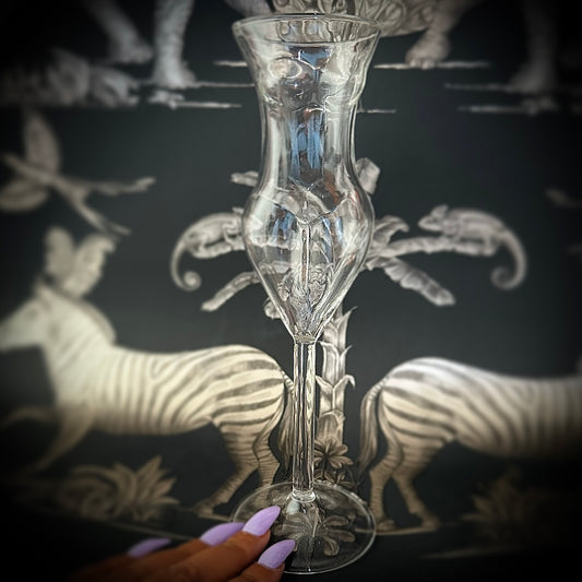Female Body Champagne Glass