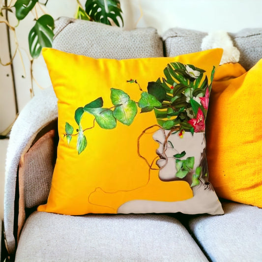 Yellow Themed Chić Cushions