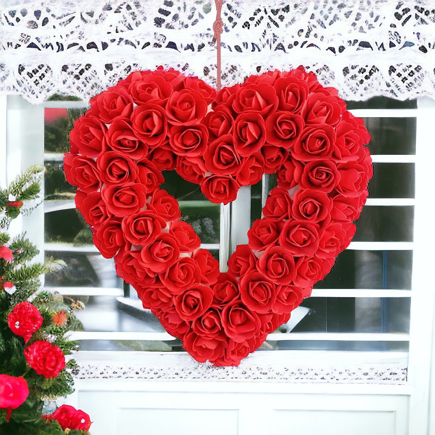 Rose Heart Wreath