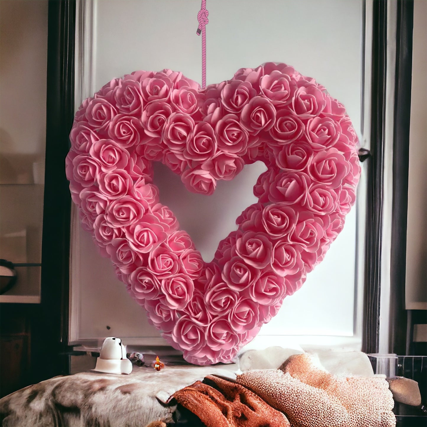 Rose Heart Wreath