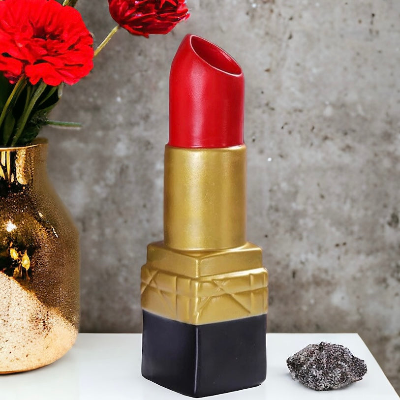 Large Luxury Lipstick Vase