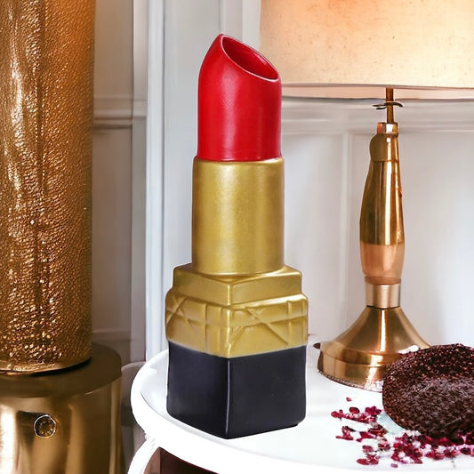 Large Luxury Lipstick Vase