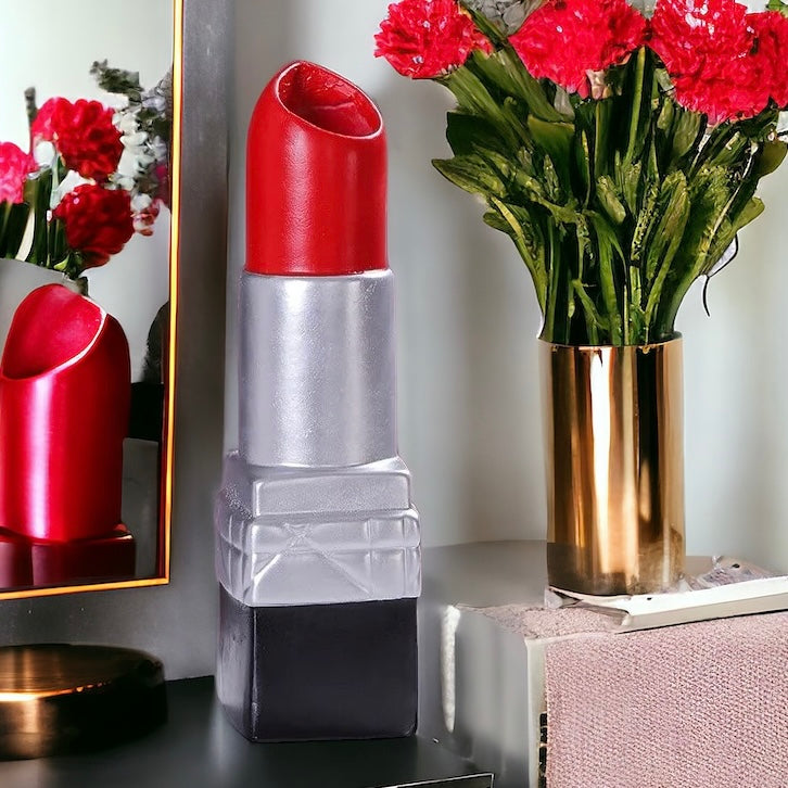 Large Luxury Lipstick Vase