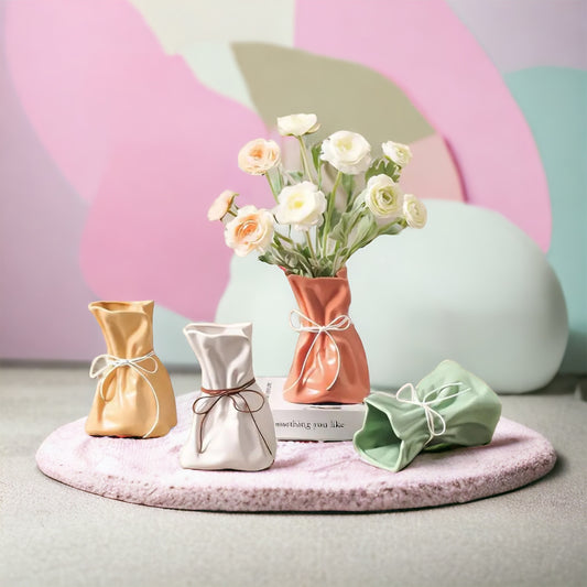Unique Paper Bag Vase
