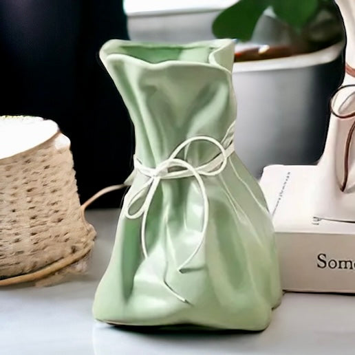 Unique Paper Bag Vase