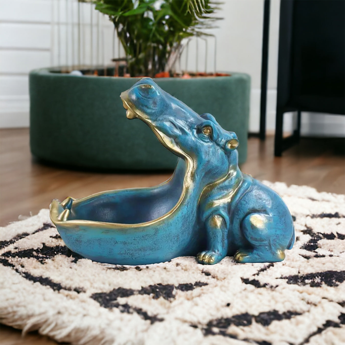 Hungry Hippo Storage Ornament