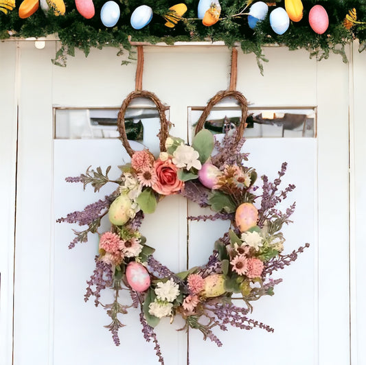 Easter Bunny Spring Wreath