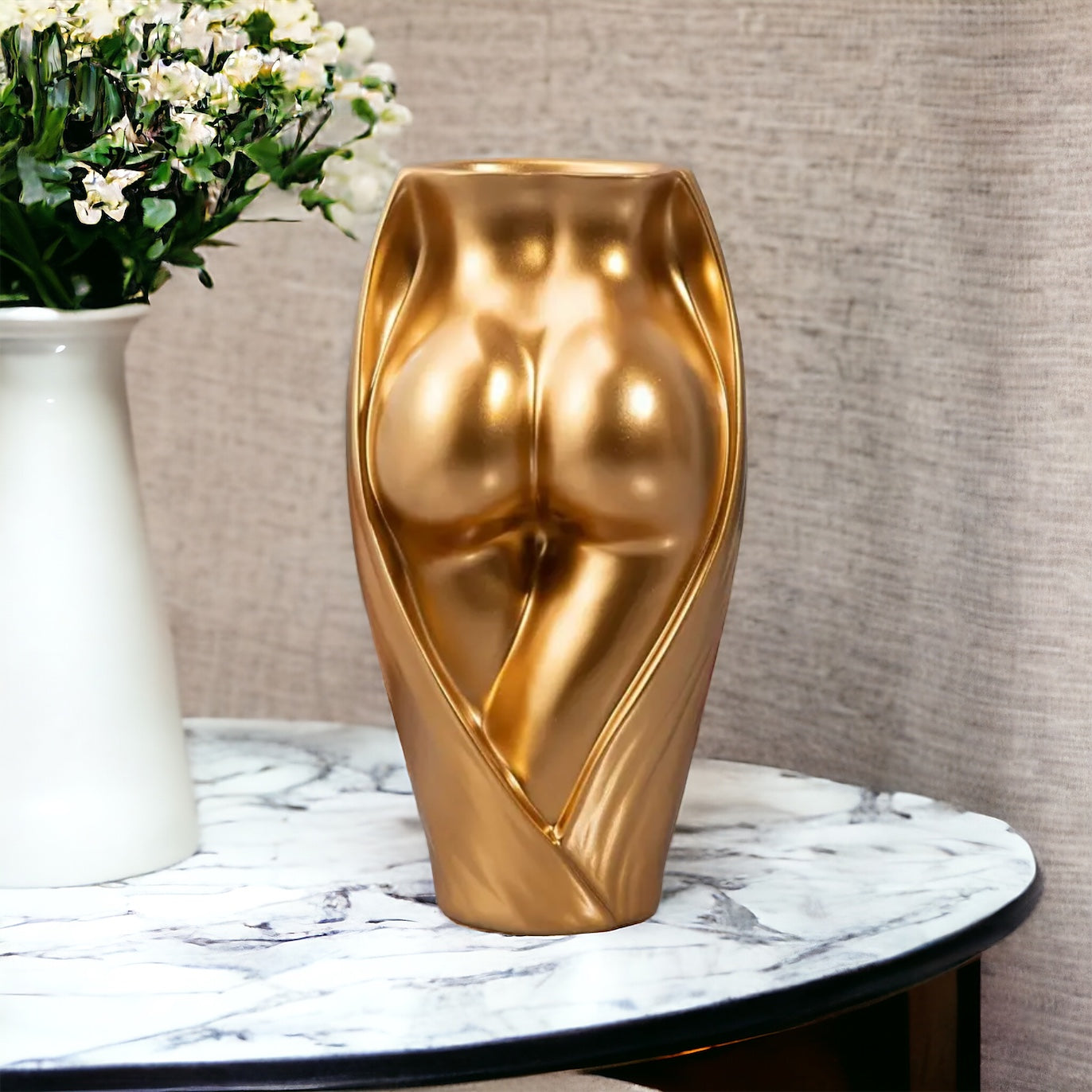 Female Body Aesthetic Decor Vase